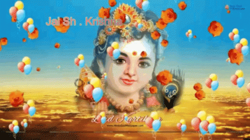 Jai Sh Krishna Good Morning GIF - Jai Sh Krishna Good Morning Greetings GIFs