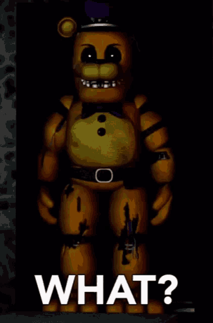 a picture of a teddy bear with the words " what " on the bottom