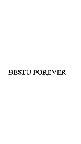 a man taking a selfie next to a woman with the words bestu forever on the bottom