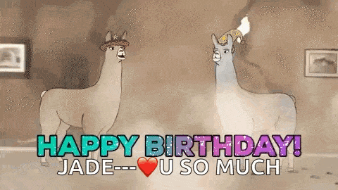 Llamas Happy Birthday GIF - Llamas Happy Birthday Hbd GIFs