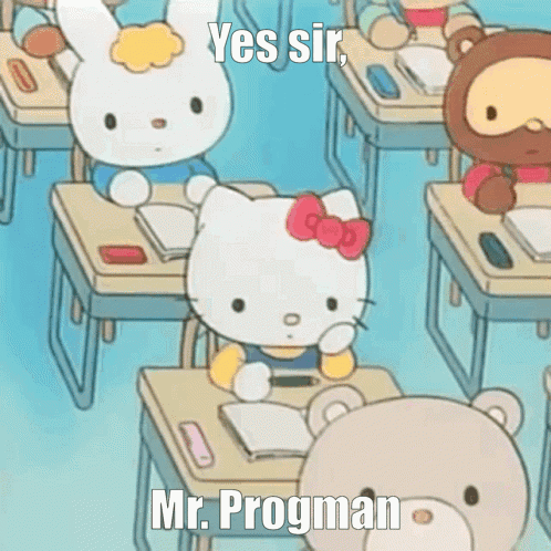 Hello Kitty Class Of 09 GIF - Hello Kitty Class Of 09 Progman GIFs