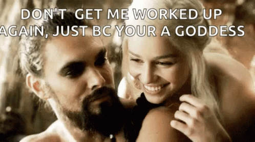 Smile Dont Get Me Worked Up GIF - Smile Dont Get Me Worked Up Goddess GIFs