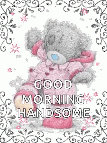 Good Morning Sparkles GIF - Good Morning Sparkles Teddy Bear GIFs