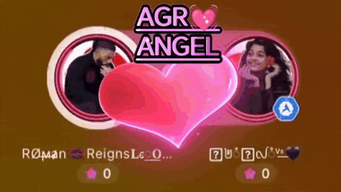 a man and a woman are in a video game called agr angel .