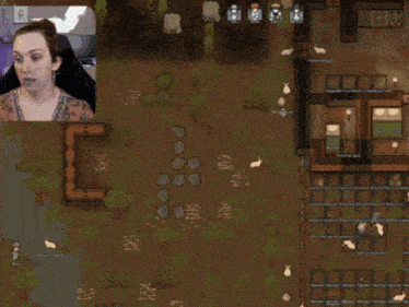 a screenshot of a video game with an arrow pointing to the right