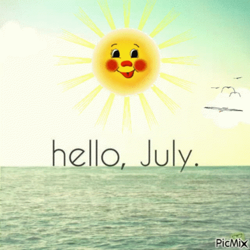 Hello July July GIF - Hello July July Happy July GIFs