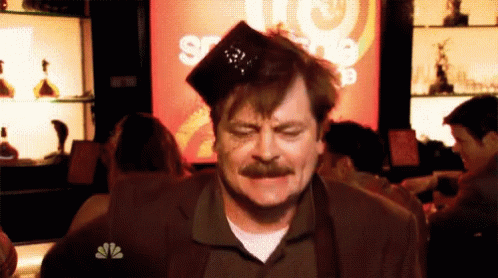 Parks And Rec Ron Swanson GIF - Parks And Rec Ron Swanson Party GIFs