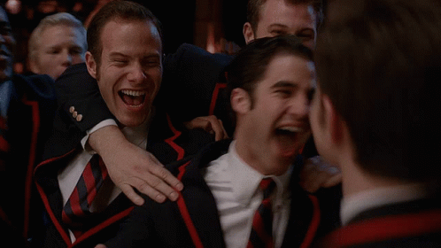 Glee Hourlyglee GIF - Glee Hourlyglee Klaine GIFs
