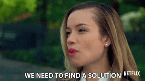 We Need To Find A Solution Sheryl GIF - We Need To Find A Solution Sheryl Sydney Morton GIFs