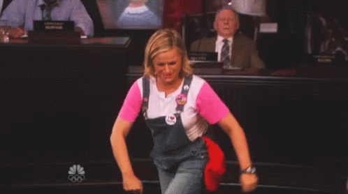 Parks And Recreation Leslie Knope GIF - Parks And Recreation Leslie Knope Muscle GIFs