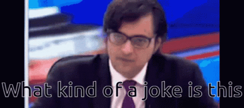 Arnab Goswami What Kind Of A Joke Is This GIF - Arnab Goswami What Kind Of A Joke Is This My First Gif2021 GIFs