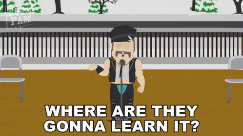 Where Are They Gonna Learn It Mr Slave GIF - Where Are They Gonna Learn It Mr Slave South Park GIFs