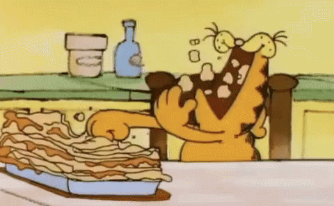 Garfield đói Bụng GIF - Garfield đói Bụng đói GIFs