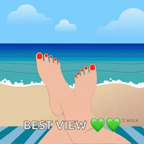 Feet Beach GIF - Feet Beach Relax GIFs
