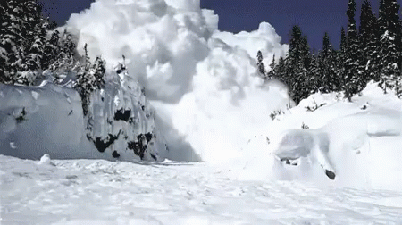Boom GIF - Snowing Winter Avalanche GIFs