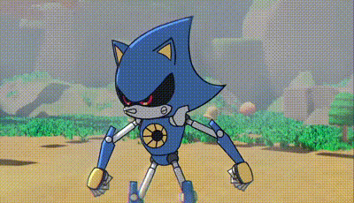a cartoon character is glowing in the dark and has a hood on his head .