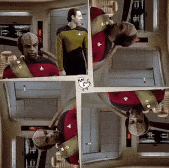 a collage of four pictures of a man in a red uniform with a thumbs up sign