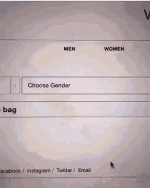 a computer screen shows images of men wearing white briefs ..