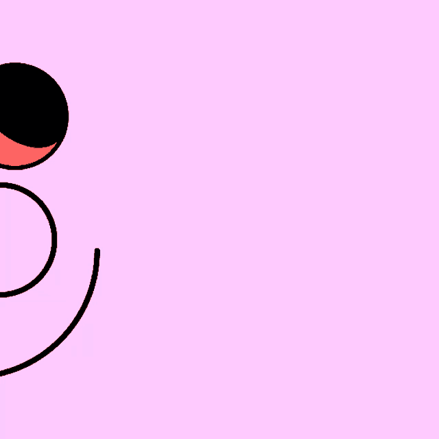 a cartoon character with a tongue sticking out