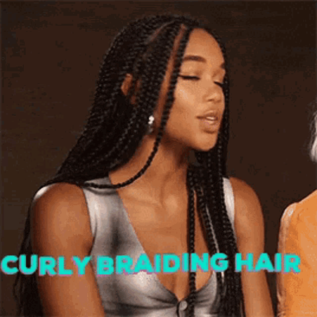 Curly Braiding Ahir Braiding Hair GIF - Curly Braiding Ahir Braiding Hair Curly Hair GIFs