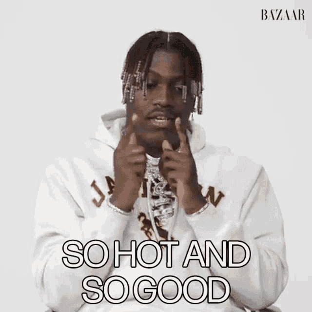 So Hot And So Good Lil Yachty GIF - So Hot And So Good Lil Yachty Harpers Bazaar GIFs