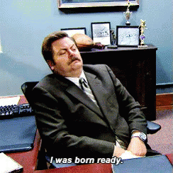 Always Prepared GIF - Ron Swanson Nick Offerman Parks And Recreation GIFs