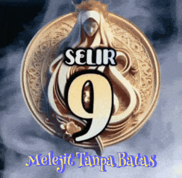 a gold coin with a woman on it and the number 9