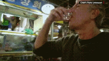 Anthony Bourdain Drink GIF - Anthony Bourdain Drink Shot GIFs