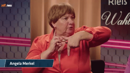 Angela Merkel Hand Gesture GIF - Angela Merkel Hand Gesture GIFs