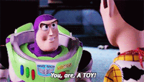 Toy Story You Are A Toy GIF - Toy Story You Are A Toy Buzz Lightyear GIFs