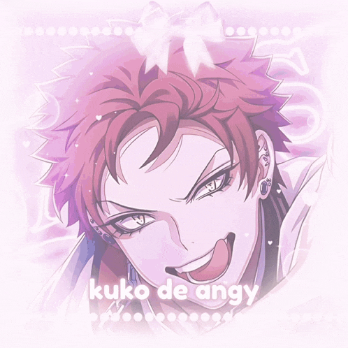 a picture of a man with the words kuko de angy written below him