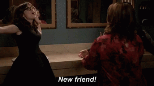 Making Friends GIF - New Friend Excited Yay GIFs