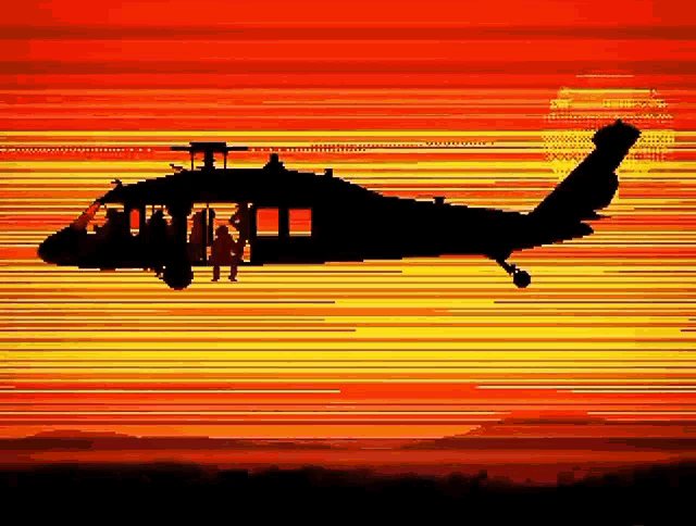 Helicopter Dawn GIF - Helicopter Dawn Blackhawk GIFs