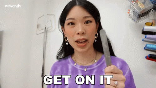 Get On It Withwendy GIF - Get On It Withwendy Hop On GIFs