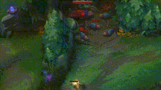 a screenshot of a video game shows a purple and green background with a few players in it