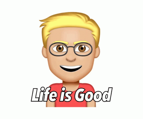L Ife Is Good Smile GIF - L Ife Is Good Smile Happy GIFs
