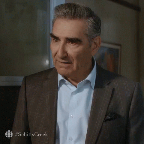 Shocked GIF - Eugene Levy Johnny What GIFs