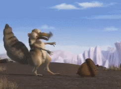 Excited Scrat GIF - Excited Scrat Down Sized GIFs