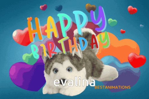 Happy Birthday Eva GIF - Happy Birthday Eva Happy GIFs