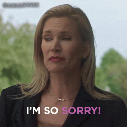 Im So Sorry Colleen GIF - Im So Sorry Colleen Diggstown GIFs