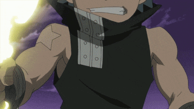 a cartoon character has a star on his arm