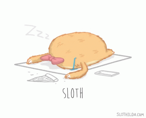 Sloth Sleepy GIF - Sloth Sleepy Working GIFs
