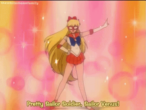 Sailor Venus Moon GIF - Sailor Venus Moon GIFs