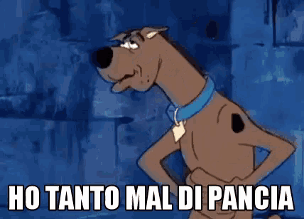 scooby doo from the scooby doo cartoon is standing with his hands on his hips .