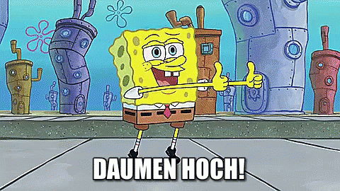 Sponge Bob: Daumen Hoch GIF - Sponge Bob Daumen Hoch Daumen GIFs