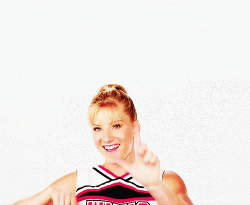 Glee Brittany Pierce GIF - Glee Brittany Pierce L Sign GIFs