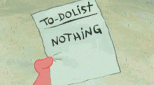To Do List Nothing GIF - To Do List Nothing Crossed Out GIFs