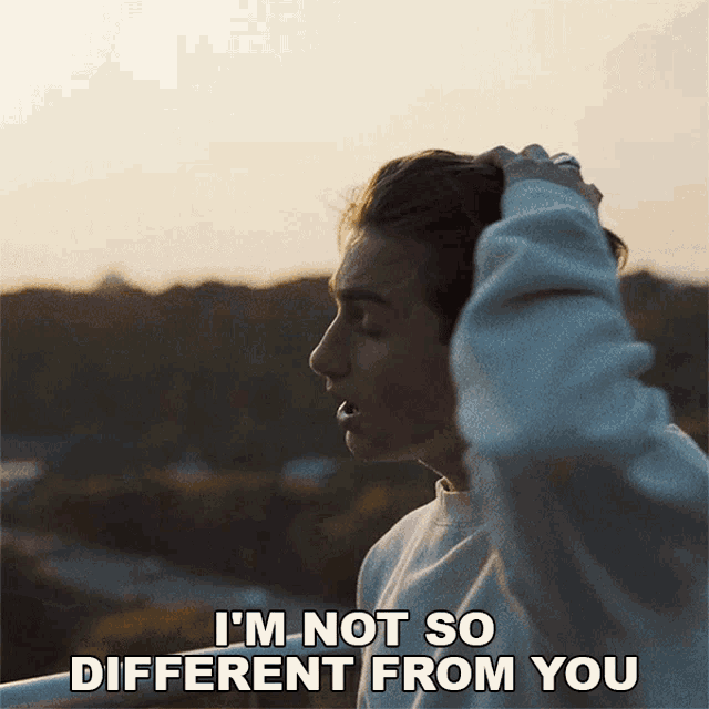 Im Not So Different From You Flaws GIF - Im Not So Different From You Flaws Johnny Orlando GIFs