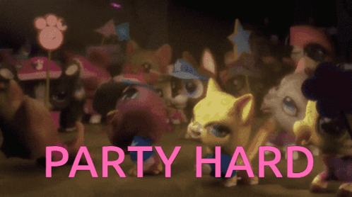 Lps Party GIF - Lps Party Hard GIFs