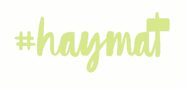 a green logo that says #haymat on it